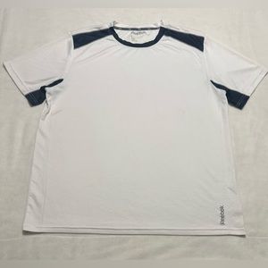 Men’s white lightweight soft Dri-Fit Polyester Tee Shirt